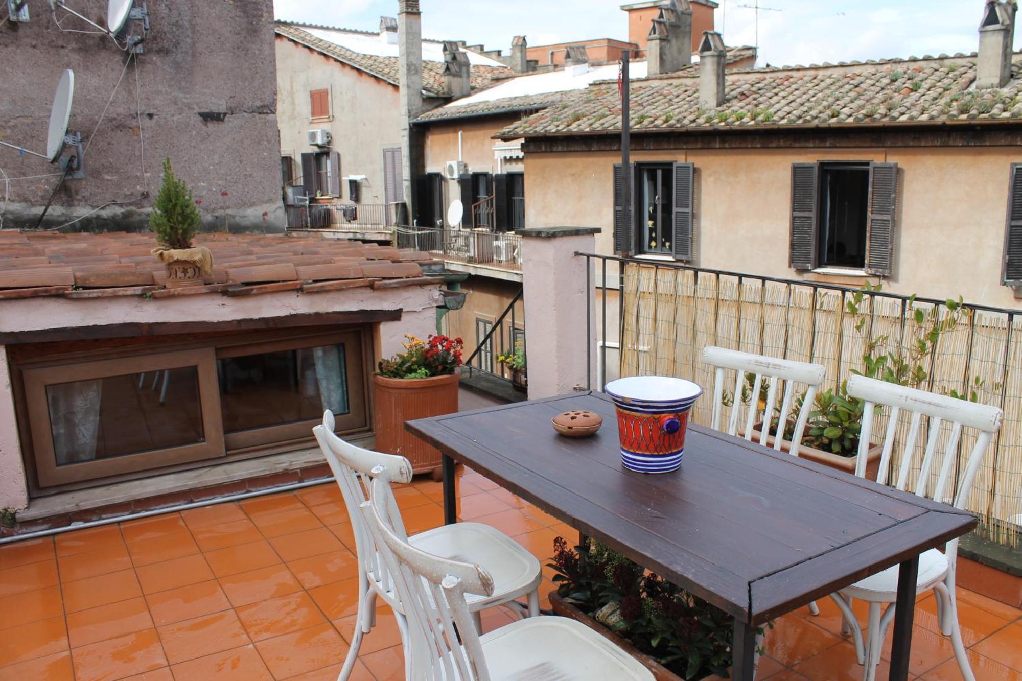 Casa Greco - Attico Con Terrazza, Trastevere Rome Exterior photo