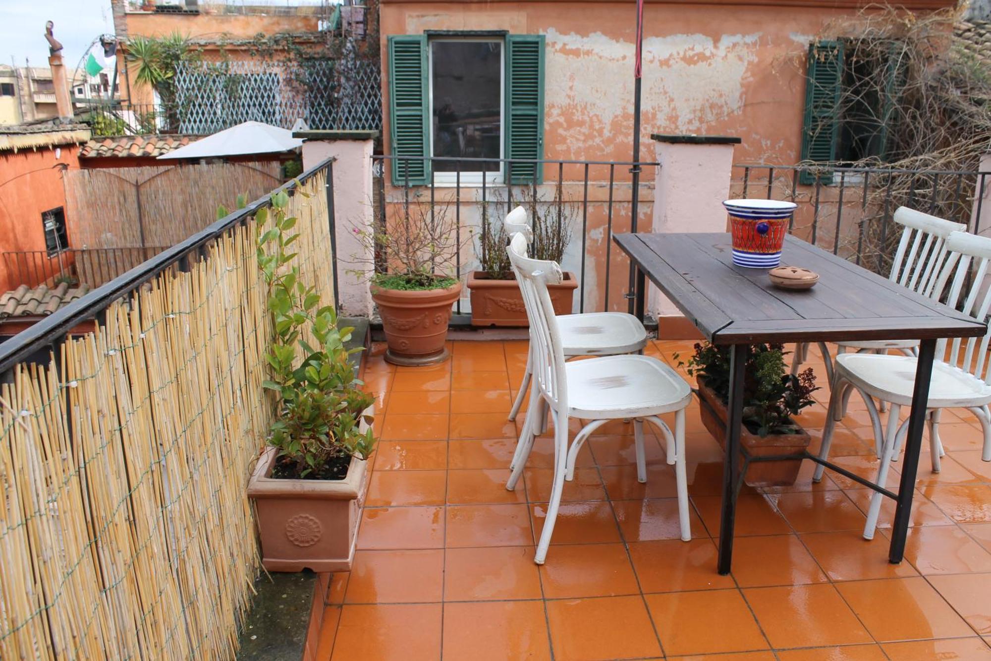 Casa Greco - Attico Con Terrazza, Trastevere Rome Exterior photo